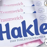 Hakle Traumweich, 48 Rollen Toilettenpapier, 4-lagig | 130 Blatt pro Rolle, Sanfte Reinigung für Wohlbefinden