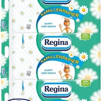 Regina Kamillenpapier Toilettenpapier, 3-lagig, 3er Pack (3 x 16 Stück)