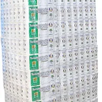 1 Palette Toilettenpapier | 250 Blatt | 3-lagig | Premium | Vorrat | WC-Papier | Günstig | Lieferumfang 33 Beutel a 64 Rollen = 2112 Rollen