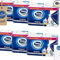 HLKauf Bundle Zewa Wisch&Weg Original Küchenrolle – 48 Rollen & Block