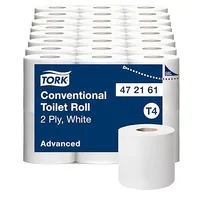 Tork Kleinrollen Toilettenpapier T4, 2-lagig, 48 × 200 Blatt, 472161