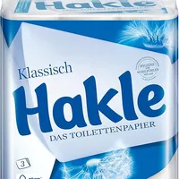 Hakle Klassisch, 24 Rollen Toilettenpapier, 3-lagig