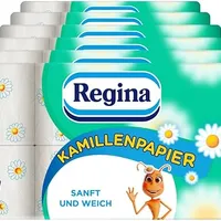 Regina Kamillenpapier, 96 Rollen Toilettenpapier, 3-lagig